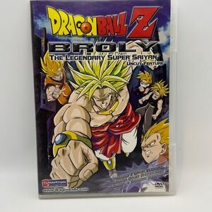 Dragon Ball Z Broly The Legendary Super Saiyan Uncut Feature DVD 2003 Funimation